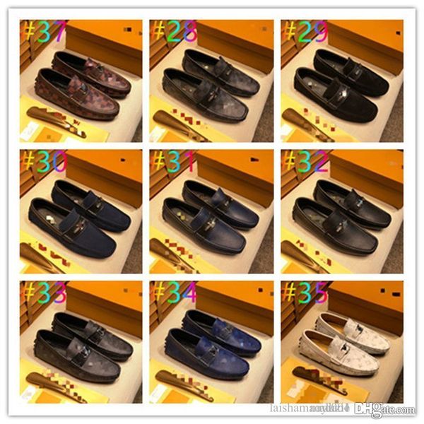 

38 model dresses shoes new men leathe designer luxury dress business flats snake print retro low lace up retros microfiber mens leather shoe, Black