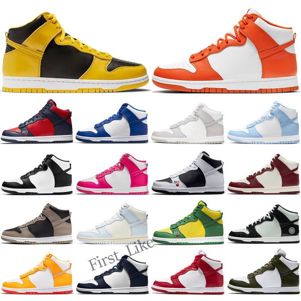 

outdoor shoes designer sneakers black white red vast grey aluminum midnight navy varsity purple pink prime mens women high panda unc syracus