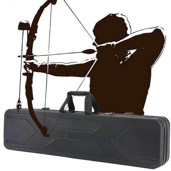 

tactical box archer's suitcase fishing gear gun toolbox bow arrow cosmetic case storage pack safety shockproof waterproof bags 95cm mul