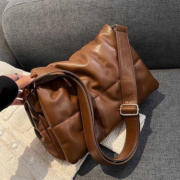 

bags evening bags vintage large armpit bag 2021 winter quality soft pu leather women's designer handbag shoulder messenger