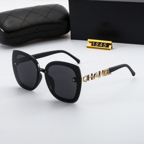 

luxury polarized sunglasses polaroid lens designer womens mens goggle senior eyewear for women eyeglasses frame vintage 1845 sun glasses wit, White;black