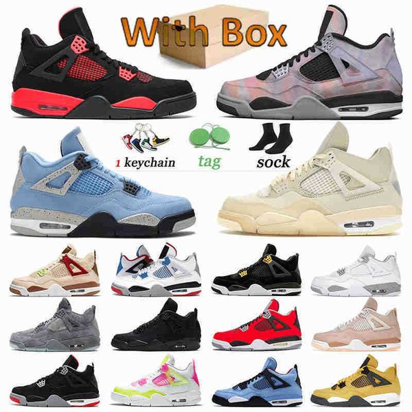 

sports jumpman 4 zen master basketball shoes 4s black cat red thunder sneakers new bred white oreo university blue mens womens trainers