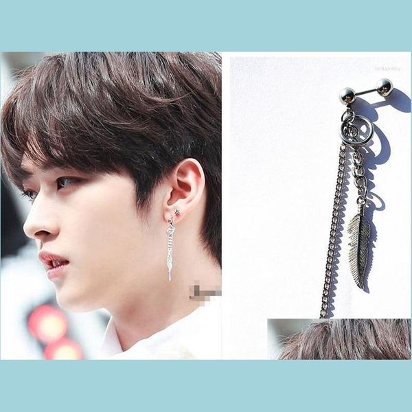 

jewelry pouches bags jewelry pouches bags kpop stray kids combination leeknow samestyle earrings small circle chain featherearrings dhiea, Pink;blue
