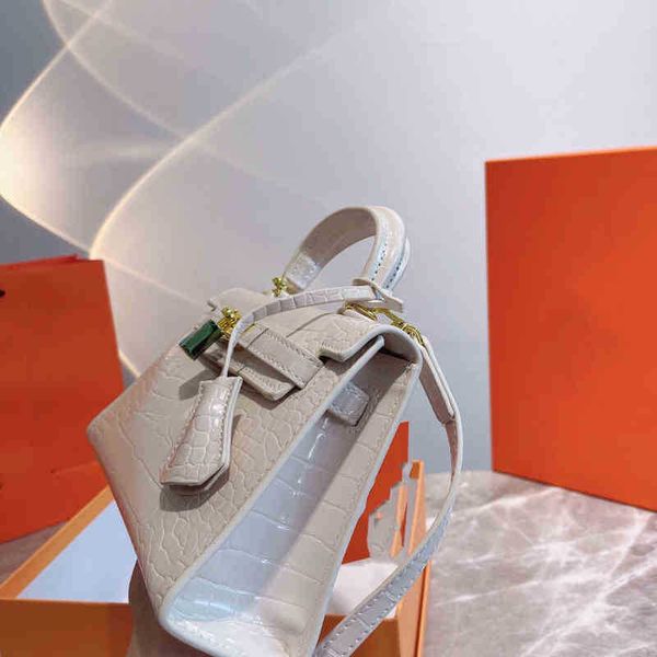 

bags herme handbag kellybag luxury designer bag h palm pattern classic single shoulder messenger ld11