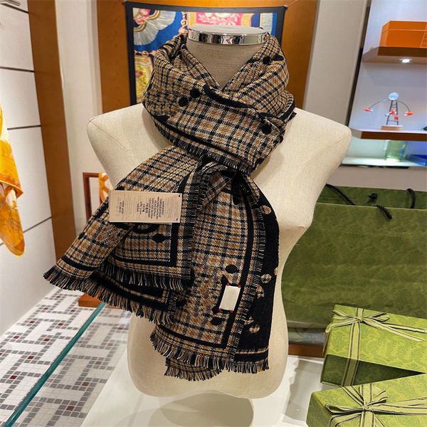 

scarves designers winter scarf for women men luxurys brands scarves warm fedora fashion scarfs mens womens soft wollen g letter printed 3 co, Blue;gray