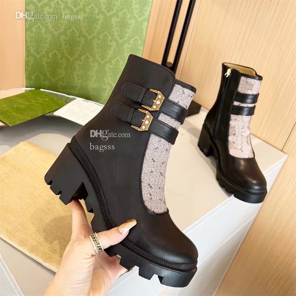 

winter designer women ankle boots fashion ggity high heels booties red heels cowboy boot luxury leather asfzcxz, Black