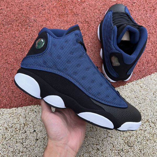 

shoes 13 13s mens navy black white university brave blue high cut men women trainers sports sneakers og
