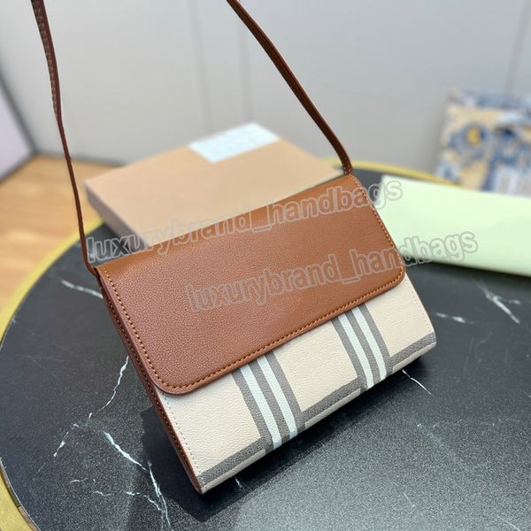 

designer bags luxury handbags ladies shoulder bag plaid brand cross body bags vintage messenger purses wallet