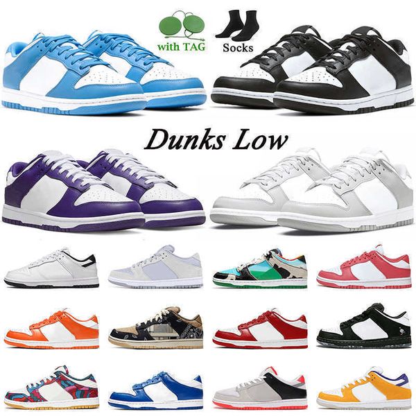 

dunksb low 2022 fashion sb dunks lows women mens running shoes unc black white coast grey chunky parra court purple designer platform