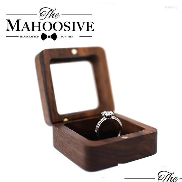 

jewelry pouches bags jewelry pouches bags wooden necklace storage box ring earring retro small square container natural craft case dhmgl, Pink;blue