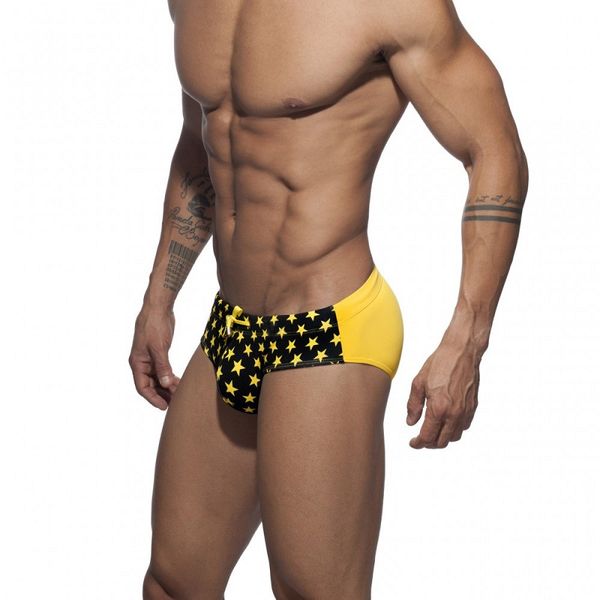 

body mechanics clothing 17 styles swimwear men brief summer shorts men swimsuit swimming trunks for bathing mens cargo, Black