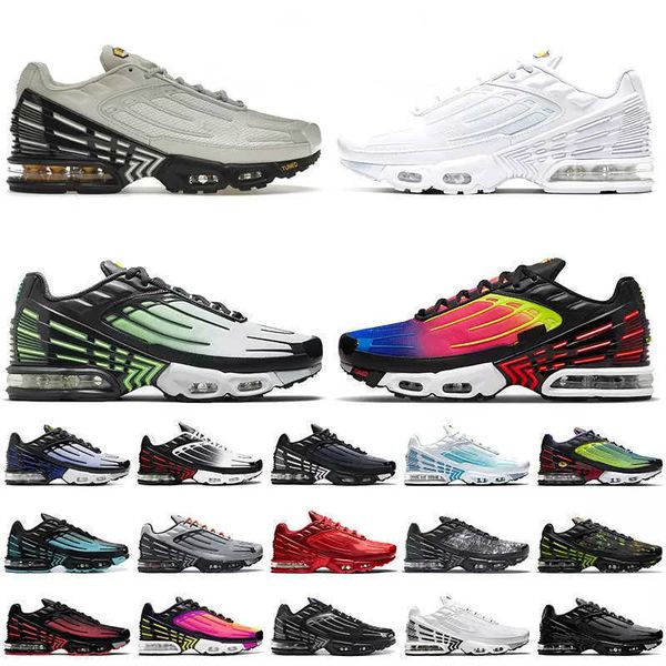 

shoes tn plus 3 running mens trainers chaussures triple black laser blue bred hyper violet silver red smoke grey sports sneakers