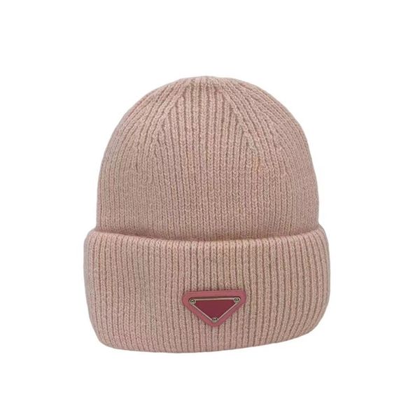 

pink beanie mens hat designer fitted hat for women fashion design geometry multicolor oversized skull hats winter warm cap leisure ear prote, Blue;gray
