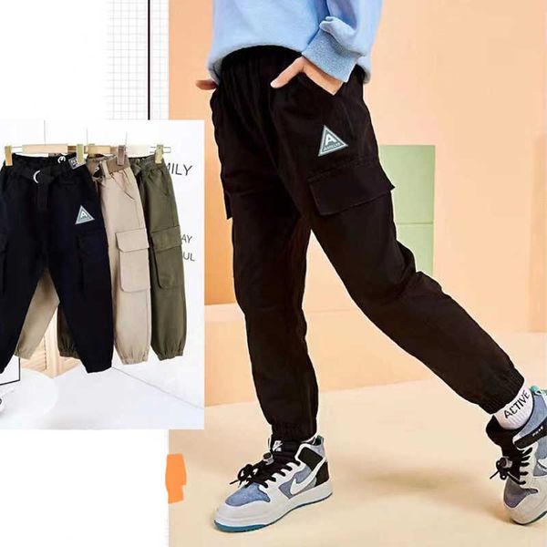 

men's pants cotton cat eye overalls men's pants loose spring trend casual versatile leggings harlan 107#, Black