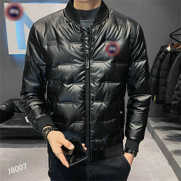 

men woman down coat maya jacket goose clothing designer embroidered badge epaulet outerwear coats padded hooded winter puffer jackets parkas, Black
