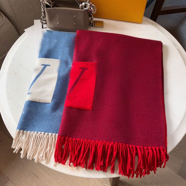 

winter warm designer scarf fashion luxury cashmere scarves womens scarfs sciarpa schal echarpe scarfes soft touch warm wraps long shawls for, Blue;gray