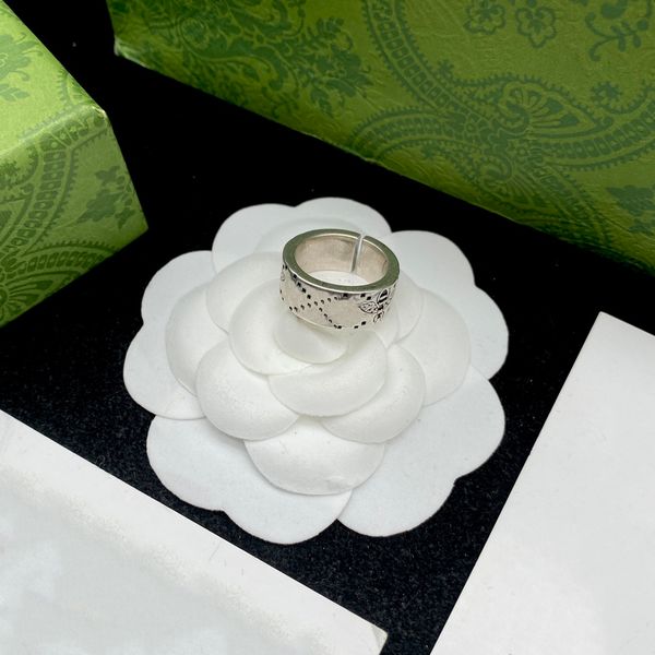 

designer mens rings classic sterling silver ring womens vintage fashion rings senior couple ring valentines day gift d22101701jx