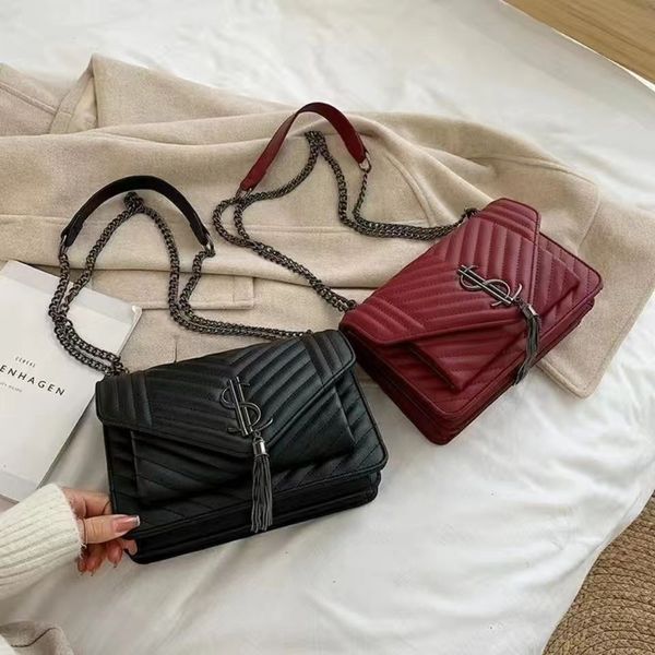 

small bag 2022 diamond lattice chain bag one shoulder messenger bag female