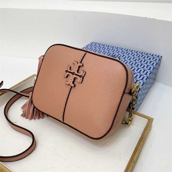 

designer handbags torysburchs camera bag head leather leisure retro versatile women's star shoulder crossbody