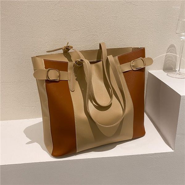 

evening bags large capacity ladies handbags design retro fashion shoulder bag simple and versatile tote