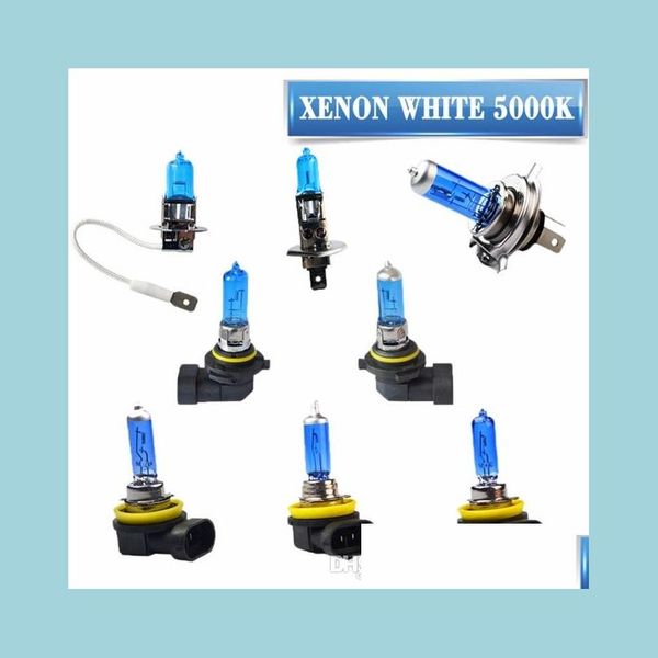 

halogen car lights 2x super white halogen bb h1 h3 h4 h7 h8 h9 h11 9005 hb3 9006 hb4 12v 55w/100w 5000k quartz glass car headlight l dhd4w