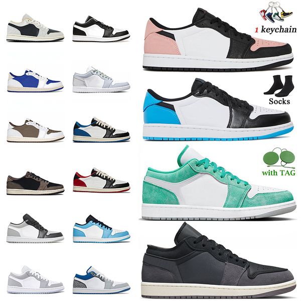 

fashion joeda 1 low basketball shoes retros sneakers jumpman 1s new emerald tear away silver cactus jack fragment craft inside out black oli