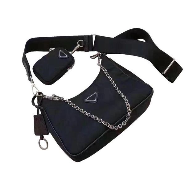 

high-quality ladies one-shoulder portable diagonal canvas chest bag classic design luxury2835