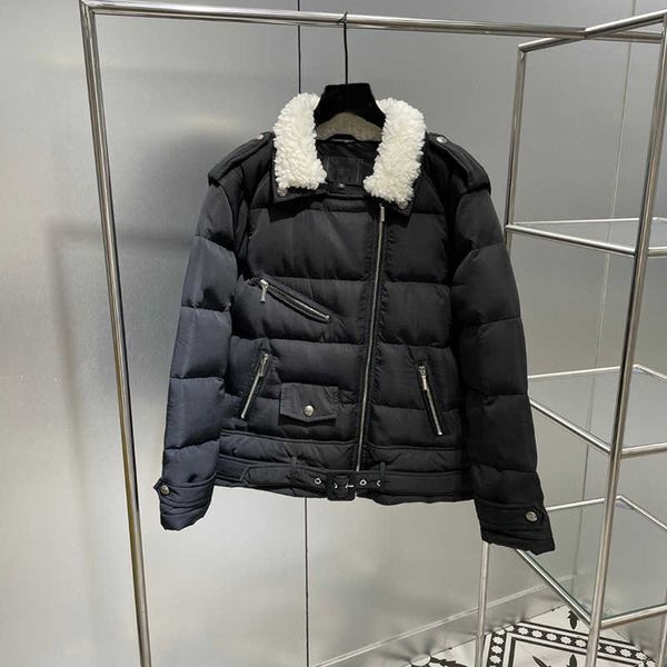 

designer down jacket women outdoor leisure waterproof bread jackets detachable sleeve coat winter warm coats, Black