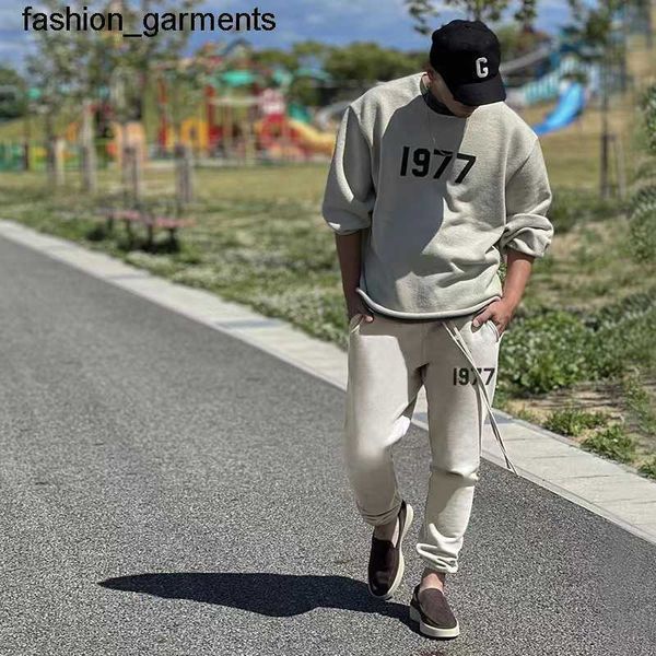 

designer double thread essential flocked casual loose bodysuit men women, Black