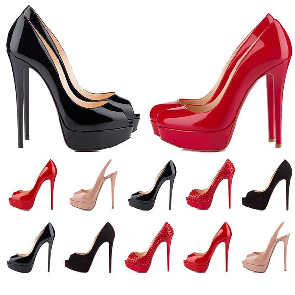 

women high heels peep toes luxurys designer heels shoes genuine leather pumps lady wedding sandals 2cm platforms 14cm heel globalkidsshoes n, Black