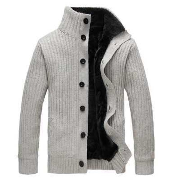 

men's sweaters winter men sweater turtleneck wool coat cardigan knitwear warm fleece hoodie sweatshirt casual coat, White;black
