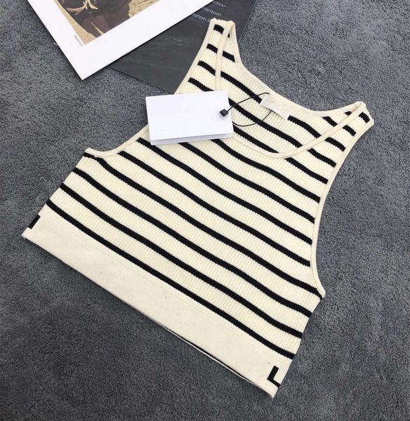 

women's knits tees women clothes tank womens designer t shirt black white letter summer short sleeve ladies clothing size s-l camis fe