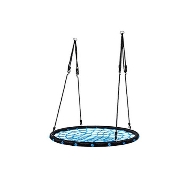 

sewing notions 2020 new hammock swing indoor and outdoor picnic swing garden play round 100cm nest net rope swing tools, Black