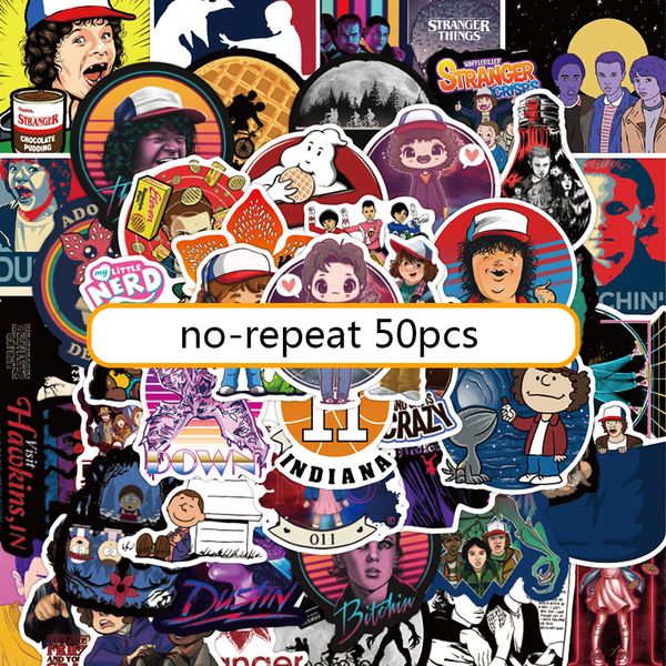

50pcs tv show merchandise stickers for water bottle lap computers flasks notebook phone case w-316
