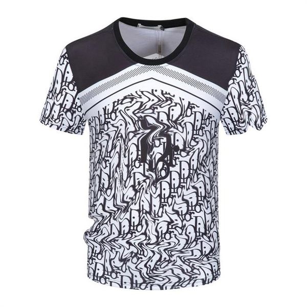 

designer t shirt summer short sleeve waves tee men women lovers luxury t-shirts fashion senior pure cotton sian code m-3xl vg17, White;black