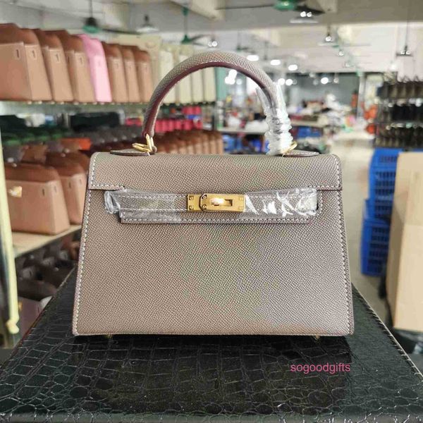 

designer herme bags kely women's handbags luxury genuine leather palmprint k222022 new bag palm pattern k22cm