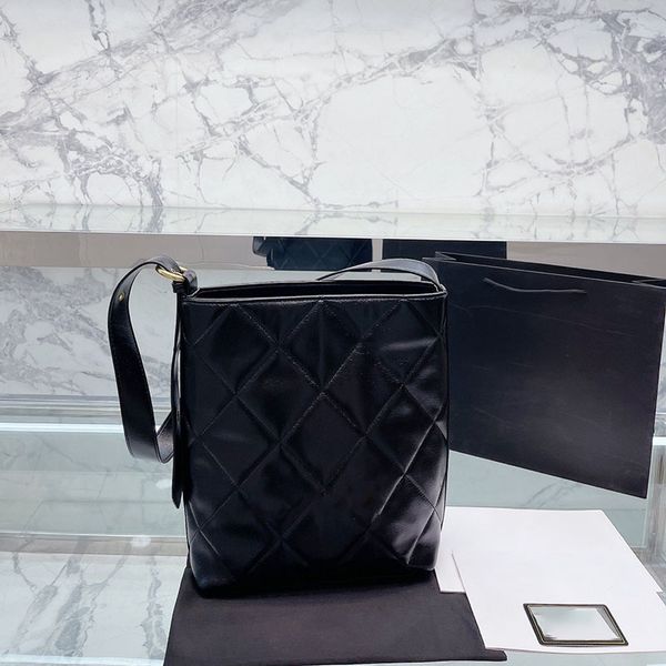 

french women vertical classic tote bag diamond plaid leather and denim quilted large capacity luxury designer crossbody handbags retro birki