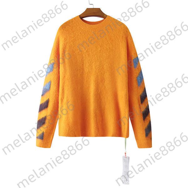 

autumn and winter 2022 new mohair knitted sweaters for men women, White;black