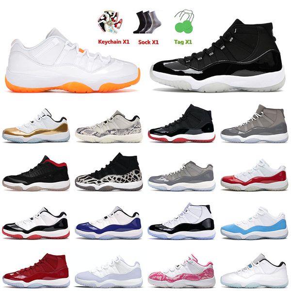 

11 low 11s xi basketball shoes 25th anniversary jumpman cherry pure violet gamma blue cap and gown concord low space jam sneakers trainers e