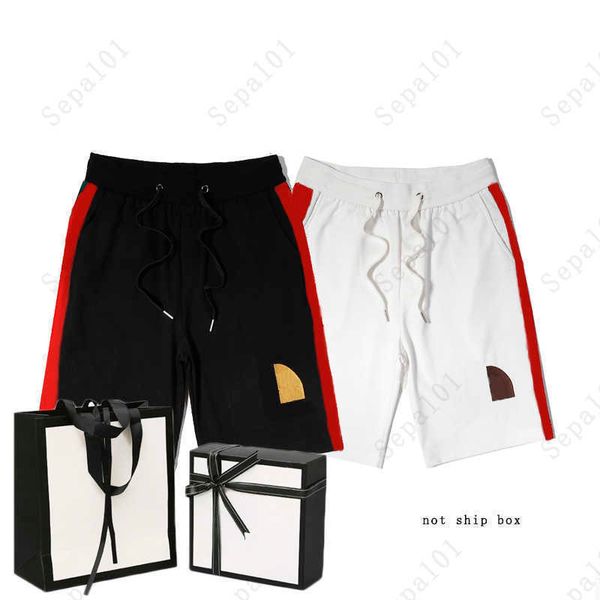 

mens summer pants fashion embroidery letter pattern men's casual shorts active street wear, Black