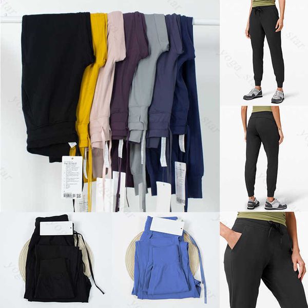 

womens pants capris ready to yoga clothes womens jogger pants sports and leisure trousers drawstring stretch high waist capris training jogg, Black;white