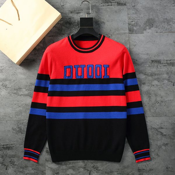 

2022 european and american luxury designer sweaters mens with womens autumn winter long sleeve sweater knitted sweatshirts -3xl, White;black