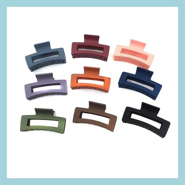 

hair clips barrettes 8 5cm solid hair clips elegant clear acrylic hairpins barrette headwear for women girls accessories gifts dro dhxnz, Golden;silver