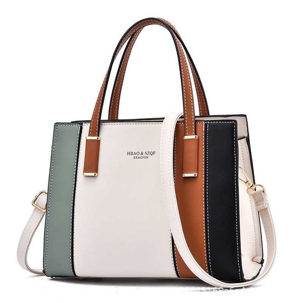 

bag fashion single shoulder messenger bag street trend stitching hand, Silver