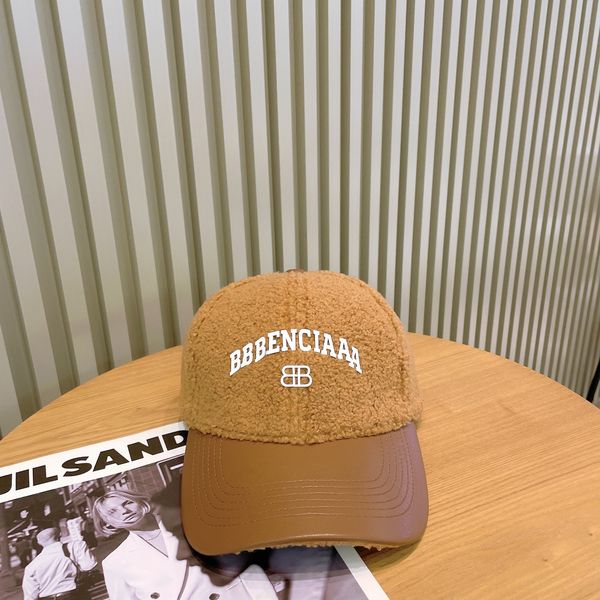 

designers casquette luxurys hats letters baseball caps spring autumn and winter women simple temperament lambswool street fashion versatile, Blue;gray