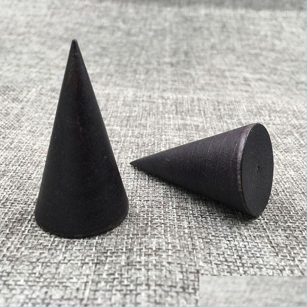 

jewelry pouches bags jewelry pouches bags 5pcs ring holder black color solid wood cone decorative supplies storage display rack orga dhzqz, Pink;blue