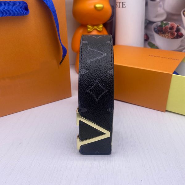 

5a fashion designer belts 3.5cm pure cowhide gold silver black belt large gift box dust-proof cloth small card handbag men's and women&, Black;brown