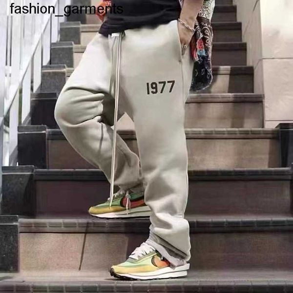 

designer men pants autumn new essential season floor pants fashion, Black