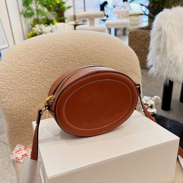 

designer mini cuir triomphe smooth bag womens luxurys fashion cow leather oval handbag wallet crossbody shoulder messengers the tote bags ca