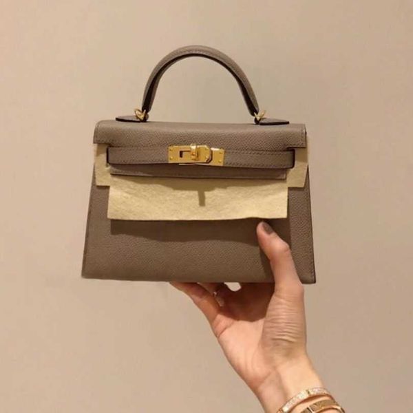 

designer kelys bags herme handbags net red womens 2022 new fashion leather second generation kelys summer mini hand one shoulder messenger